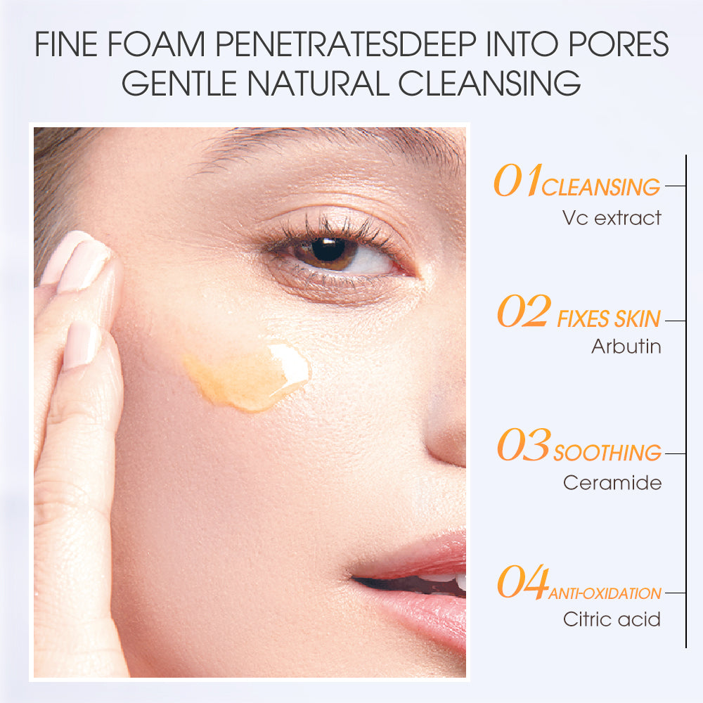 Refreshing Vitamin C Brightening Facial Cleanser