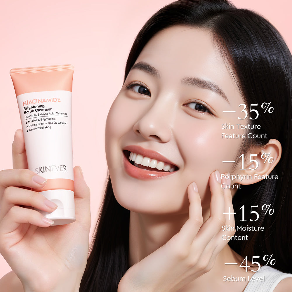 Niacinamide Brightening Deep Clean Scrub Cleanser