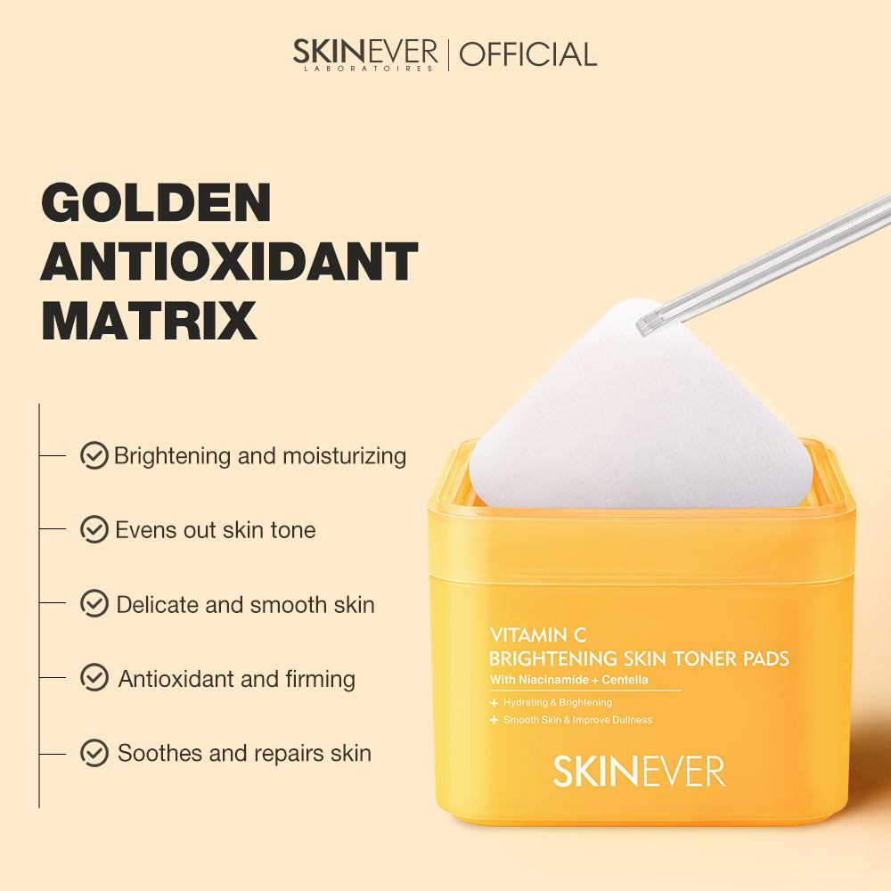 Vitamin C Brightening Toner Pads