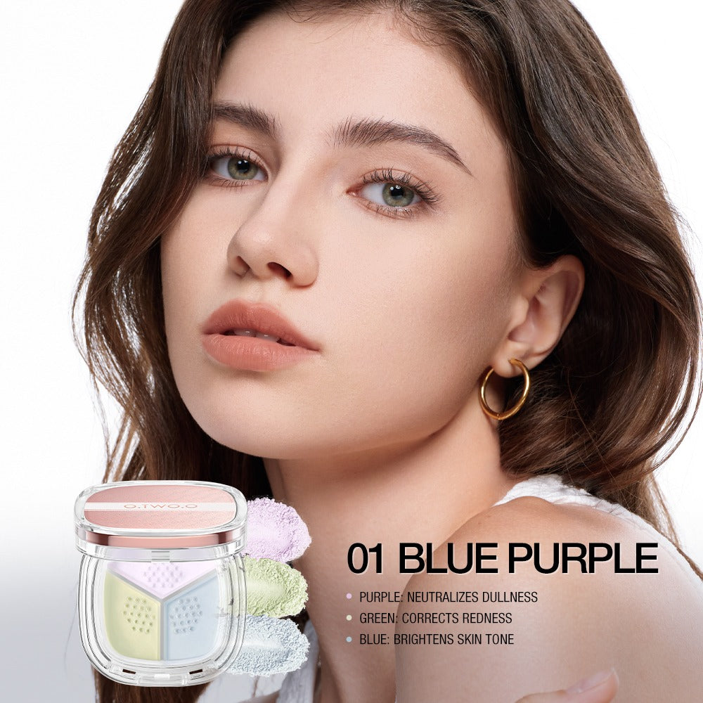 Three-Color Blurring Loose Setting Powder