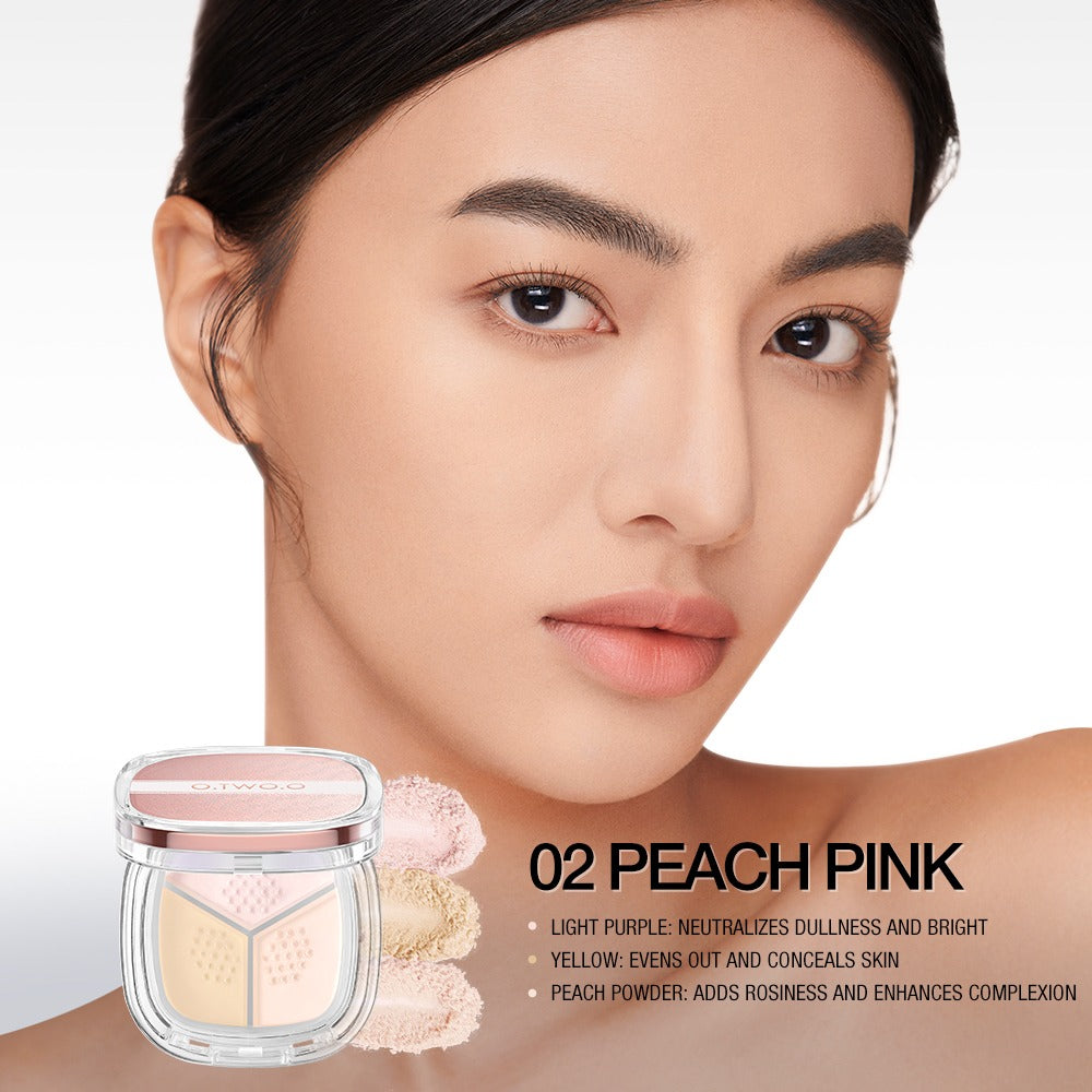 Three-Color Blurring Loose Setting Powder