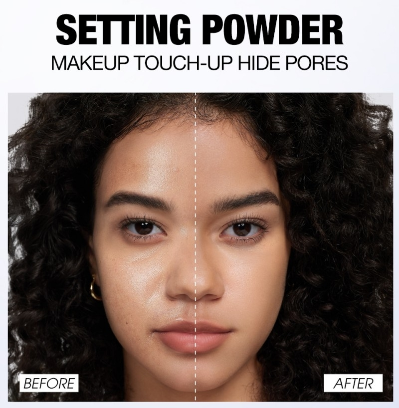 Three-Color Blurring Loose Setting Powder