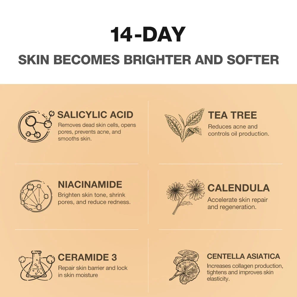 Exfoliating Salicylic Acid Refreshing Scrub Cleanser