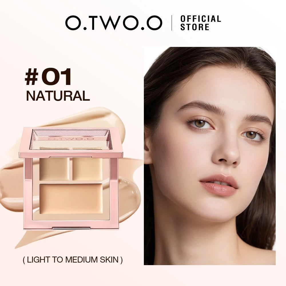 Tri-tone Flawless Coverage Concealer Palette