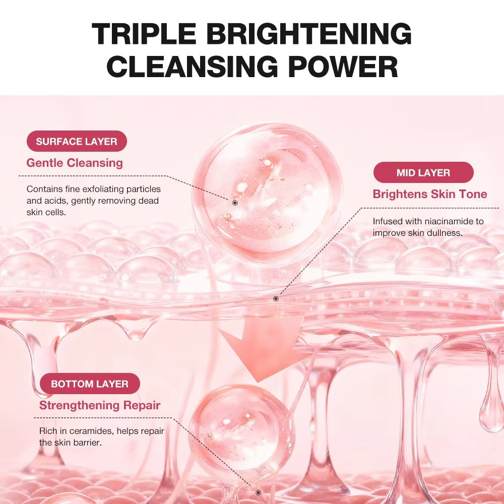 Niacinamide Brightening Deep Clean Scrub Cleanser