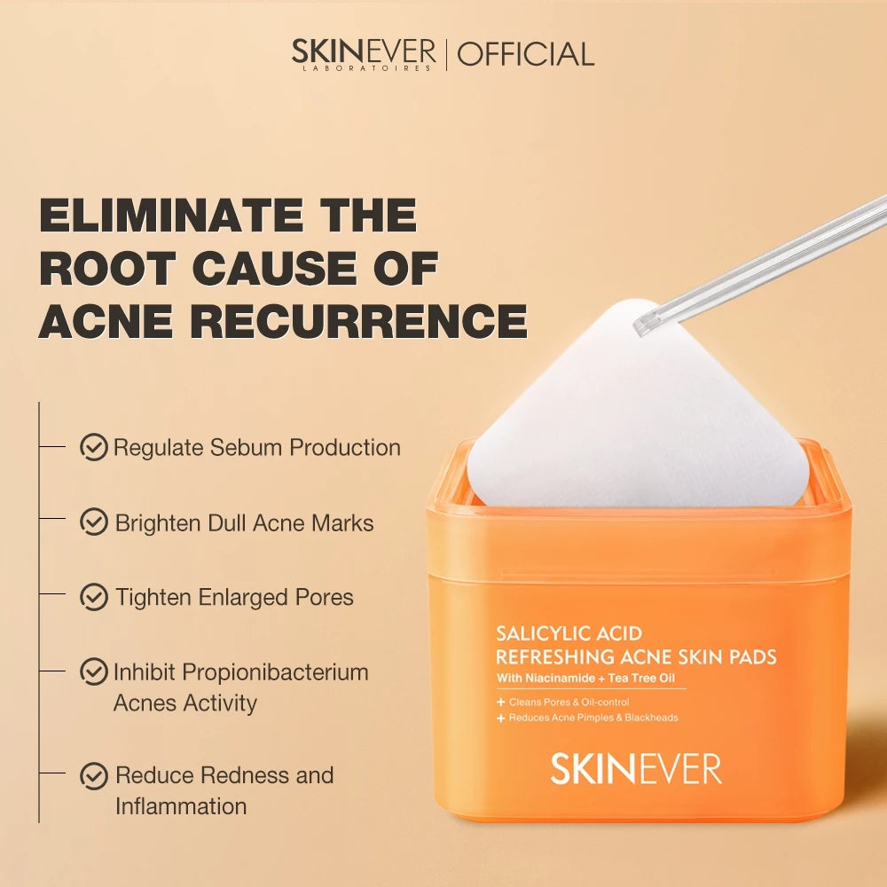 Acne Fighting Salicylic Acid Toner Pads