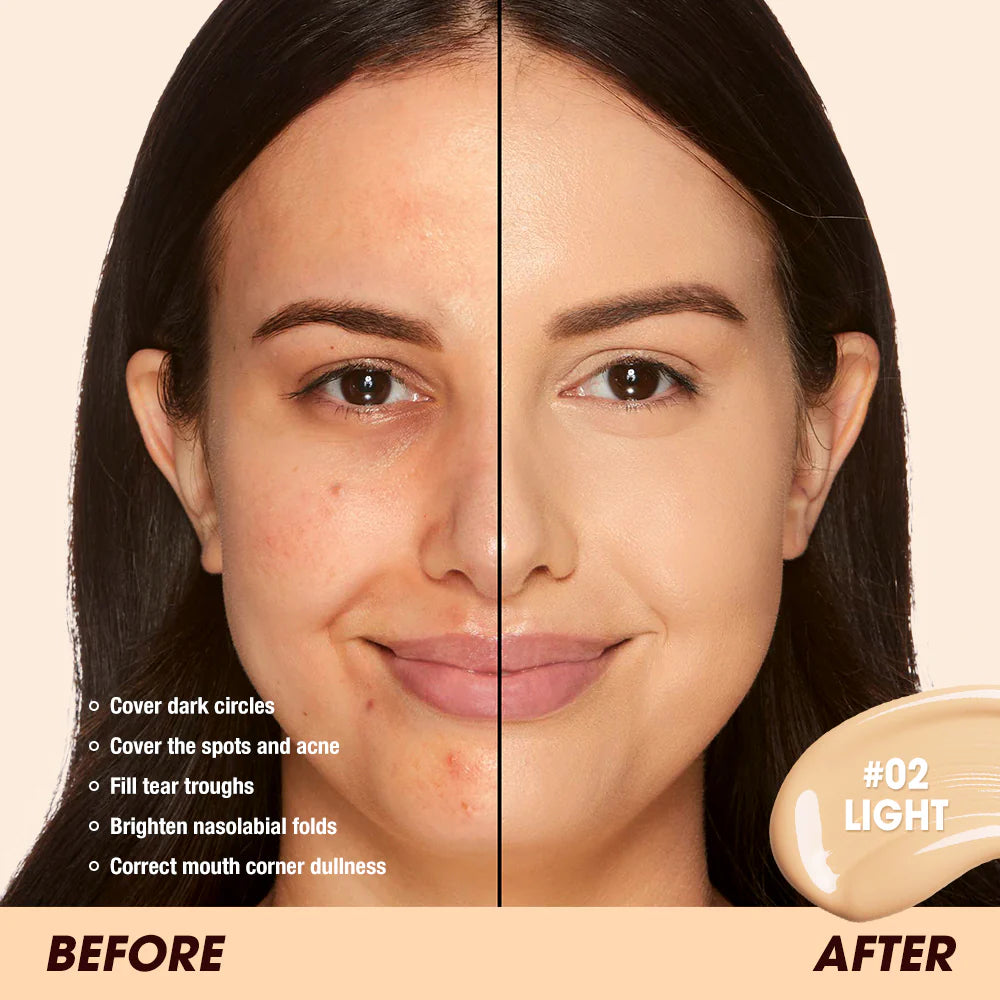 Seamless Full Coverage Longwear Liquid Concealer