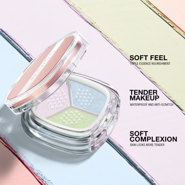 Three-Color Blurring Loose Setting Powder