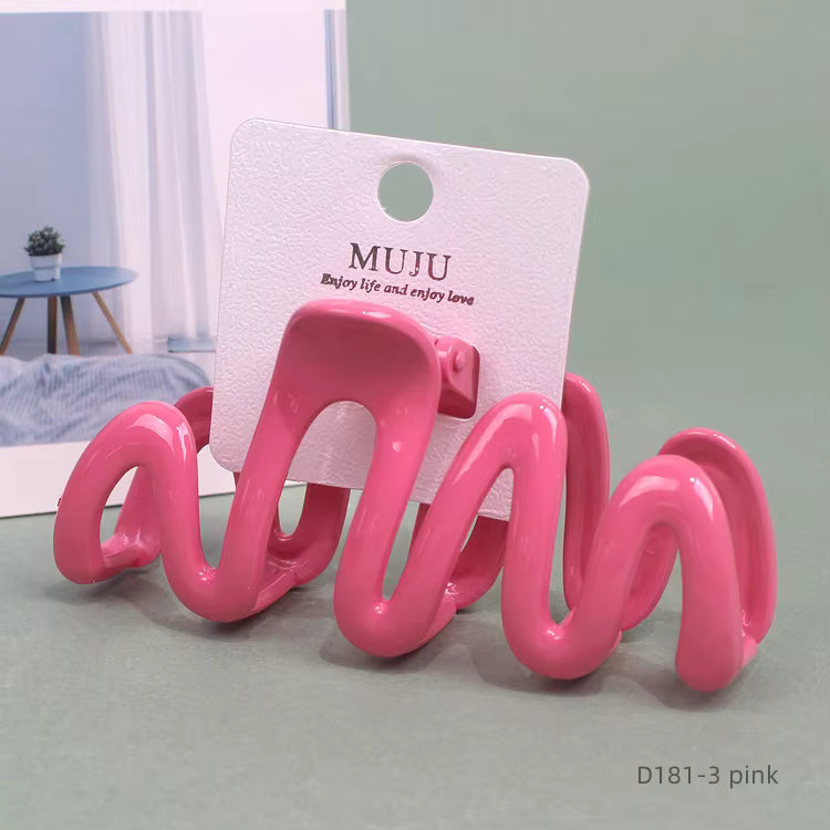 Zigzag Wave Hair Claw