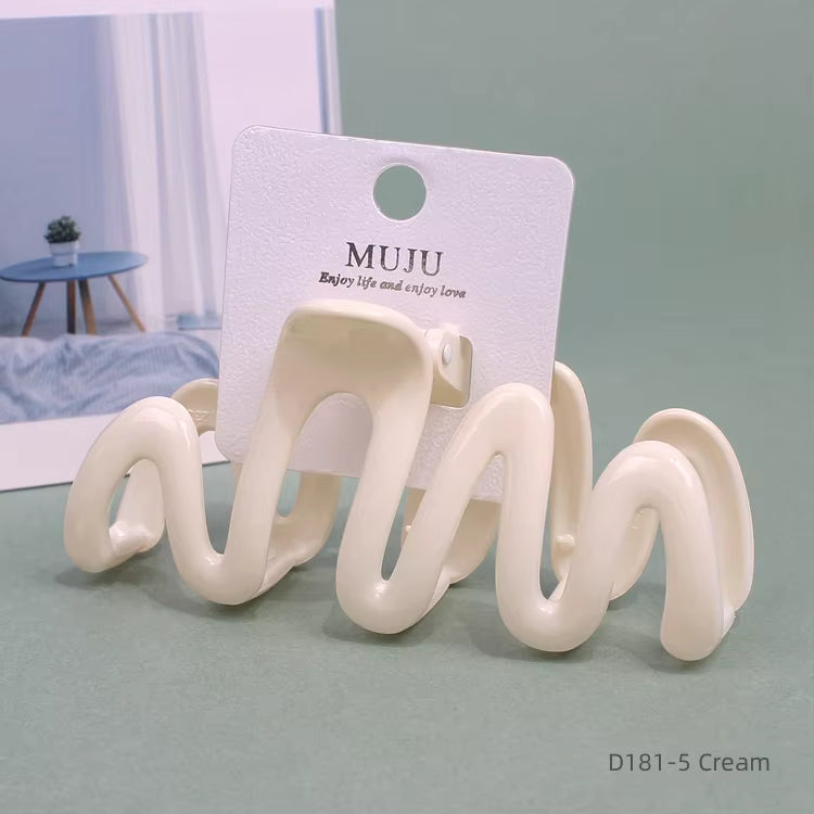 Zigzag Wave Hair Claw