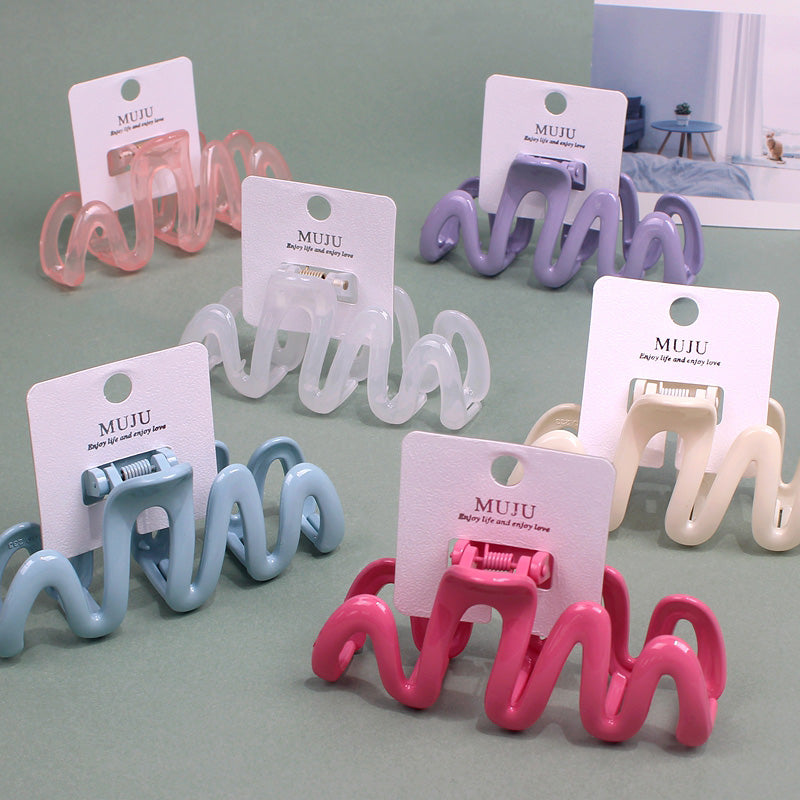 Zigzag Wave Hair Claw