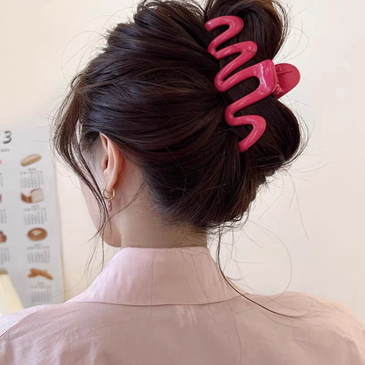 Zigzag Wave Hair Claw
