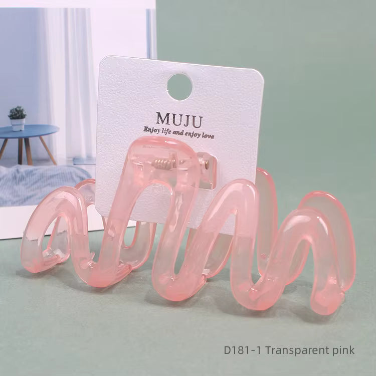 Zigzag Wave Hair Claw