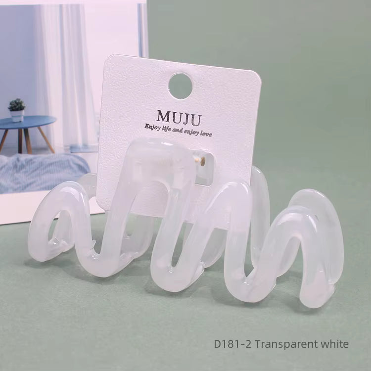 Zigzag Wave Hair Claw