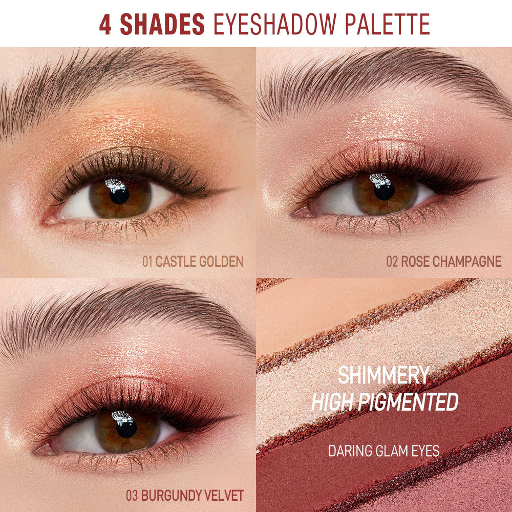 Luxe Vibes 4 Color Eyeshadow Palette