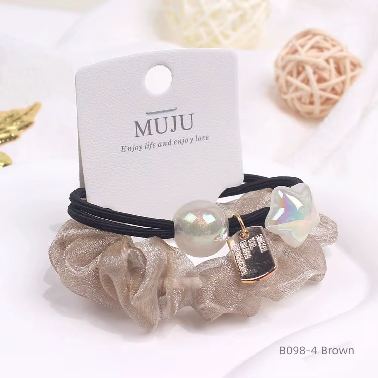 Charm Decor Hair Tie Set