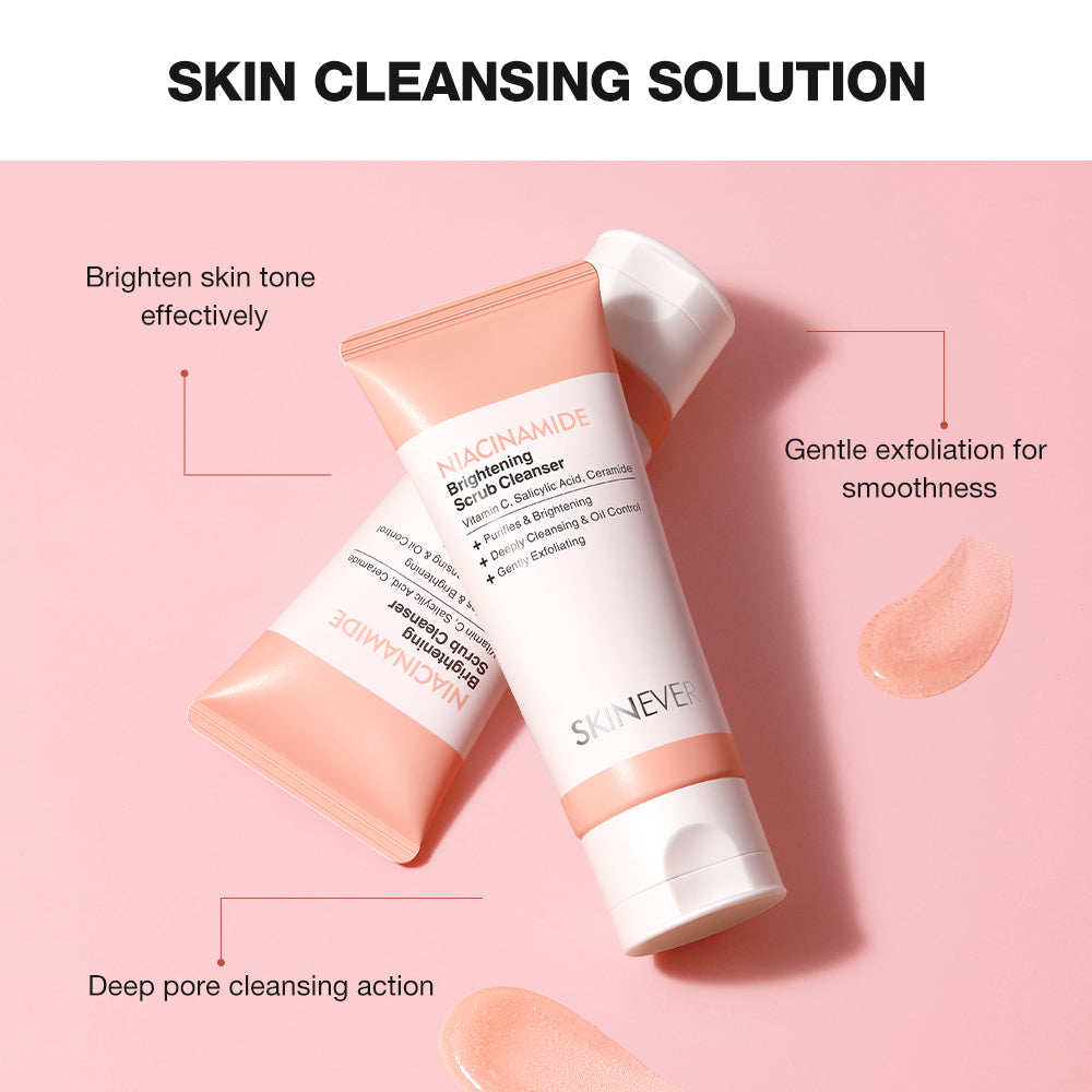 Niacinamide Brightening Deep Clean Scrub Cleanser