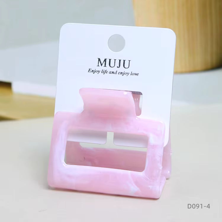 Marble Pattern Hair Claw