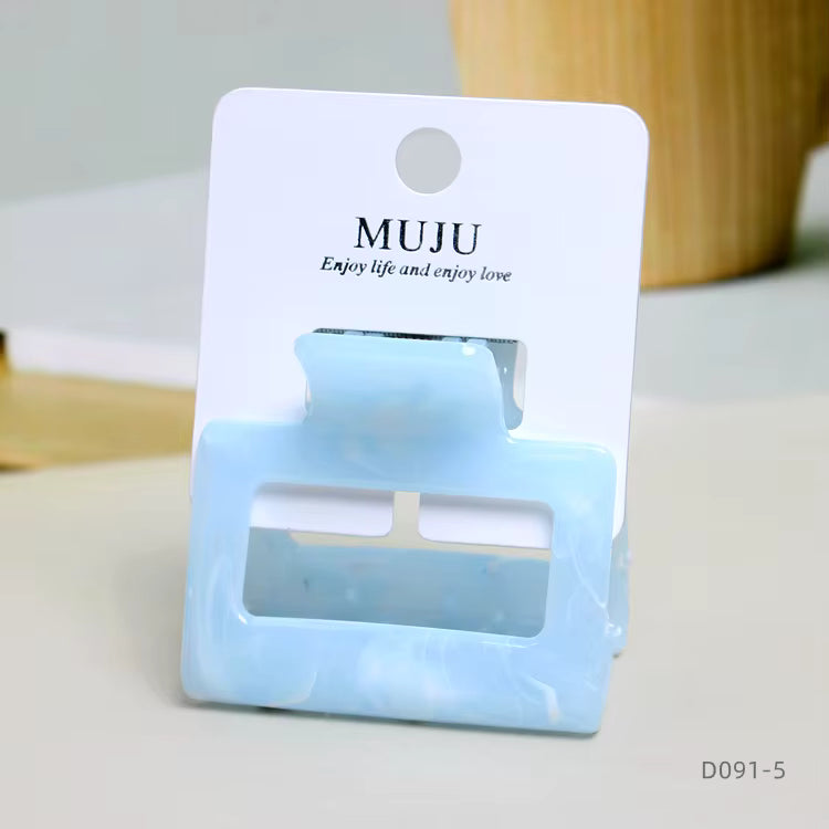 Marble Pattern Hair Claw