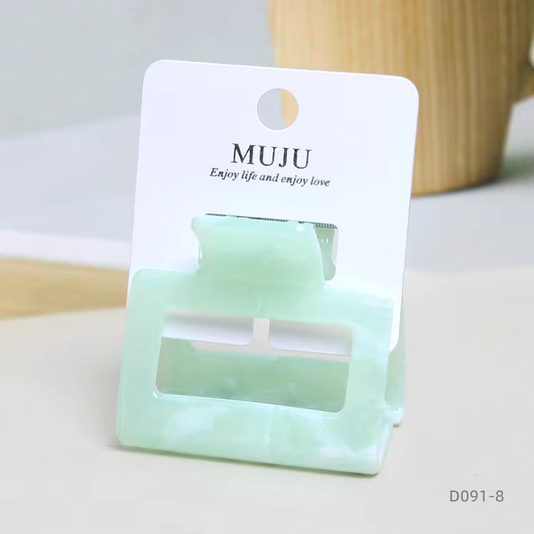 Marble Pattern Hair Claw