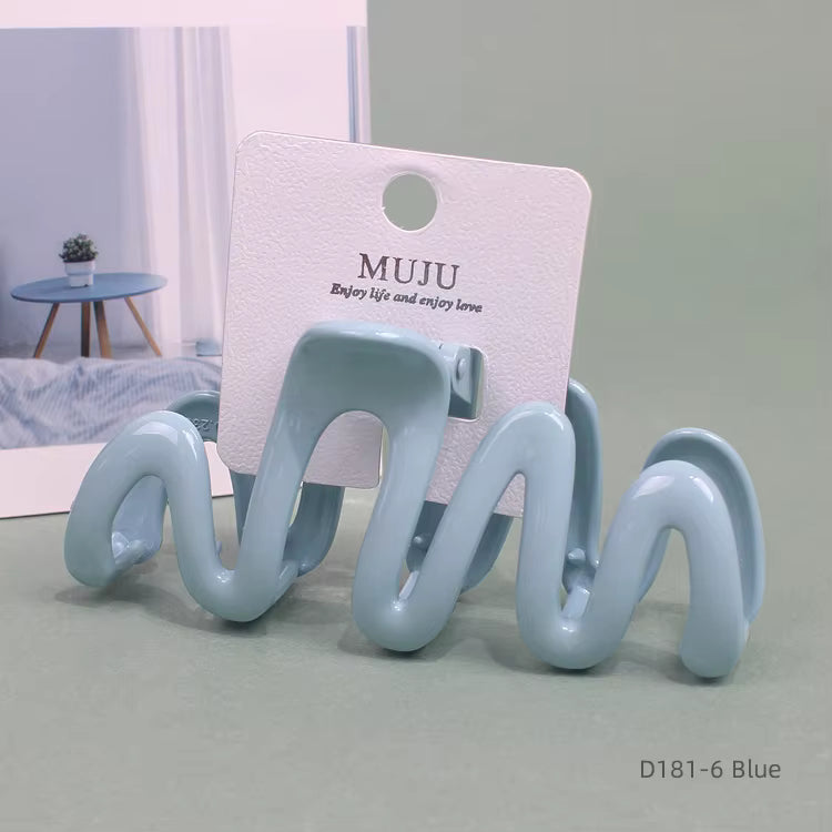 Zigzag Wave Hair Claw
