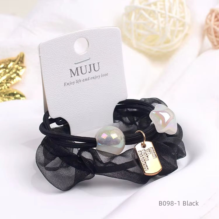 Charm Decor Hair Tie Set