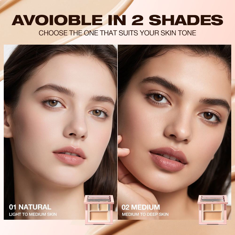 Tri-tone Flawless Coverage Concealer Palette