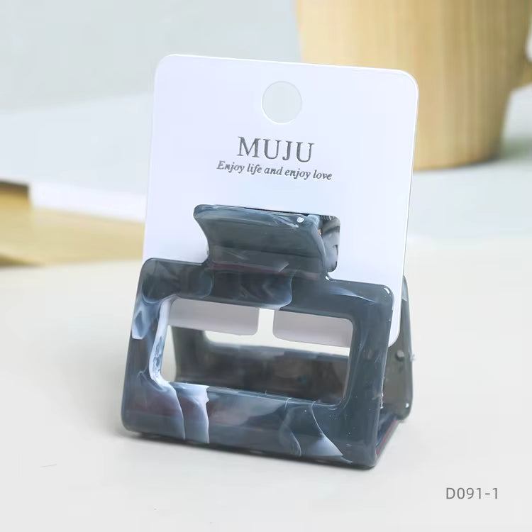 Marble Pattern Hair Claw
