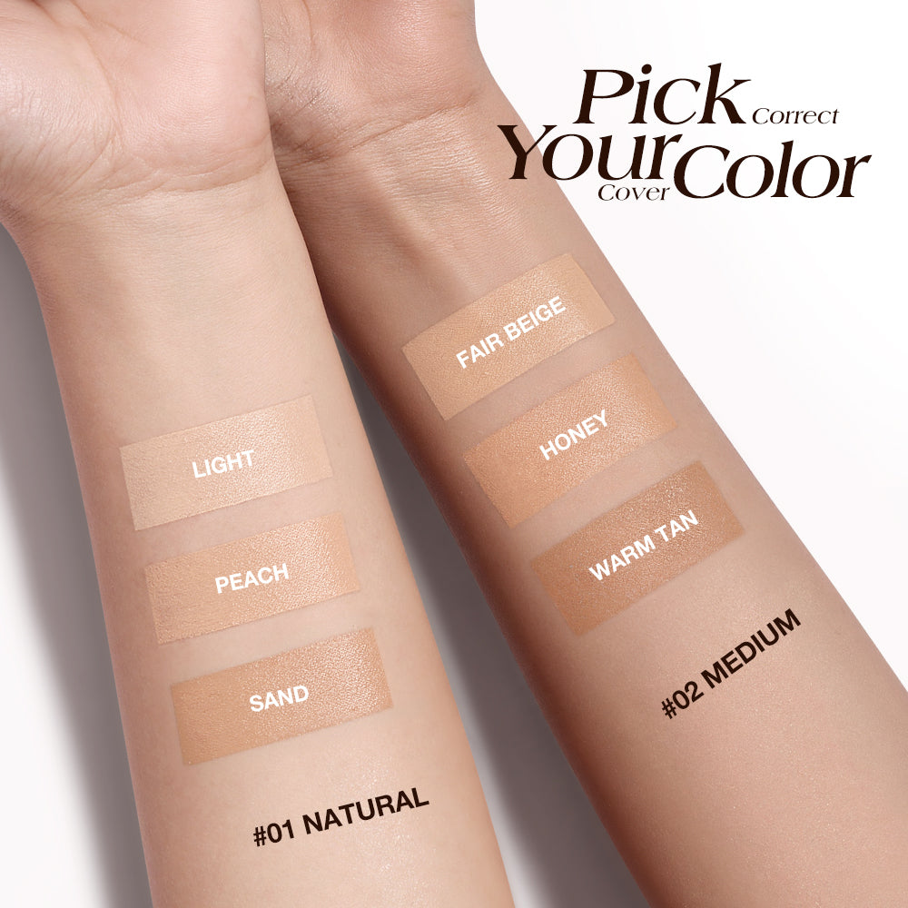 Tri-tone Flawless Coverage Concealer Palette