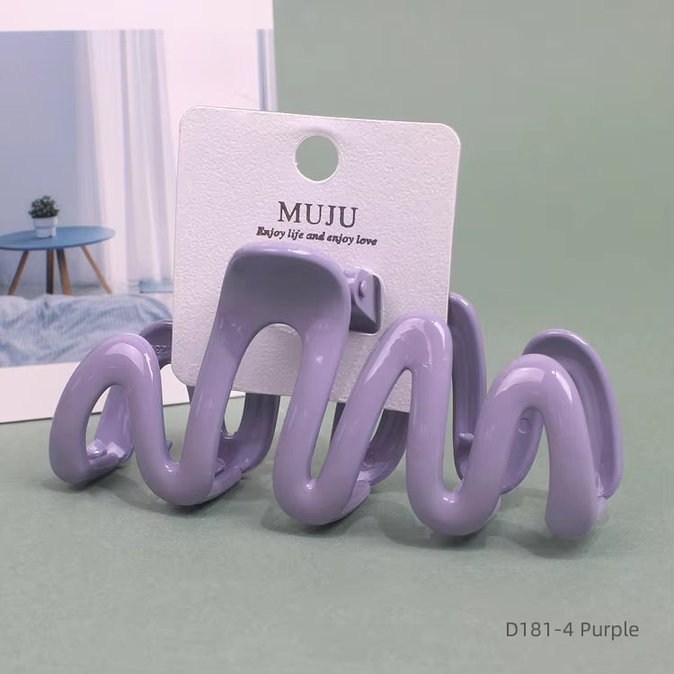 Zigzag Wave Hair Claw