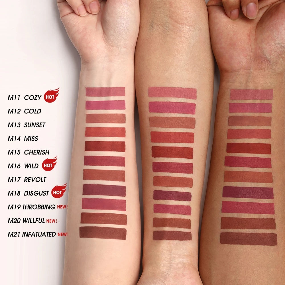 Velvet Kiss Transfer-Proof Matte Lipstick