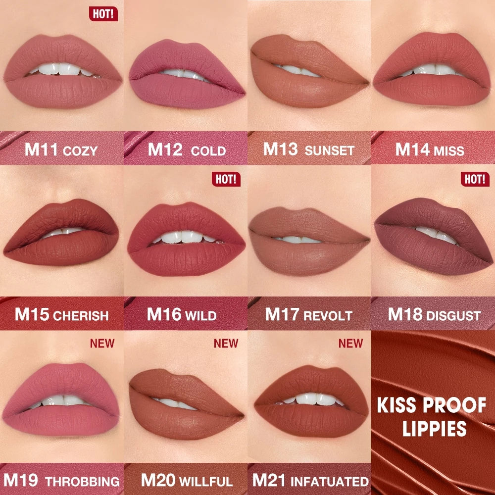 Velvet Kiss Transfer-Proof Matte Lipstick