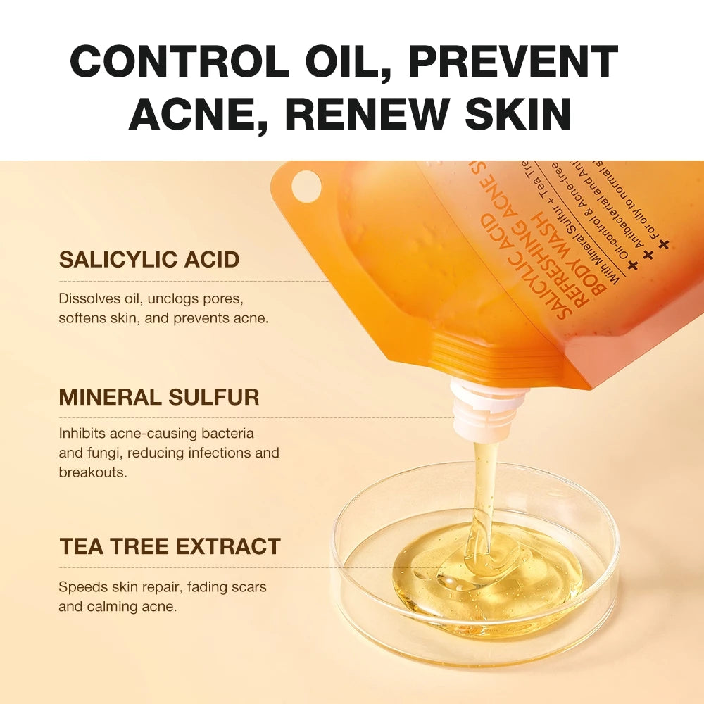 Salicylic Acid Refreshing Antibacterial Body Wash