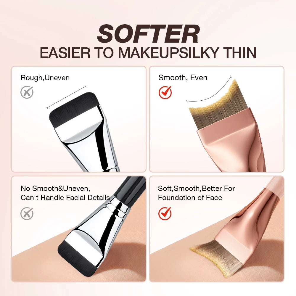 Ultra-Smooth Precision Foundation Application Brush