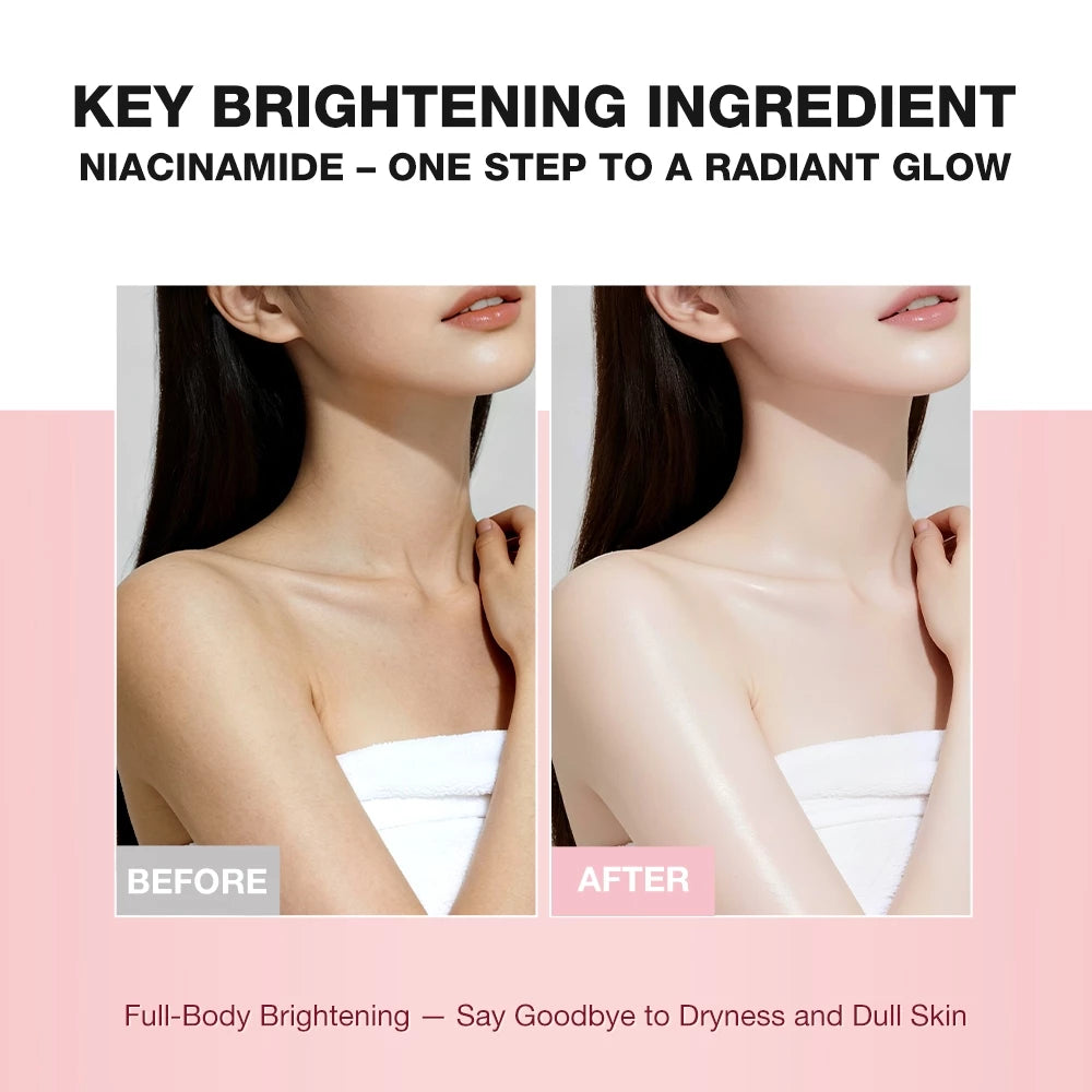 Rose Radiance Niacinamide Brightening Body Lotion