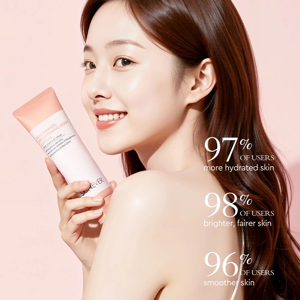 Rose Radiance Niacinamide Brightening Body Lotion