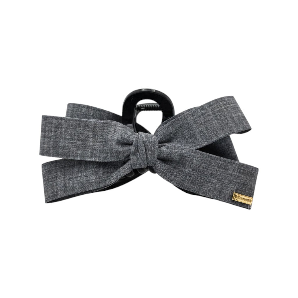 Midnight Bow Hair Claw