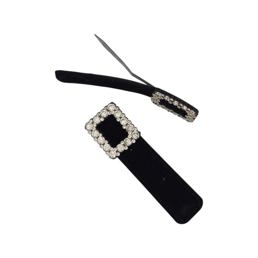 Buckle Glint Snap Hairpins Set