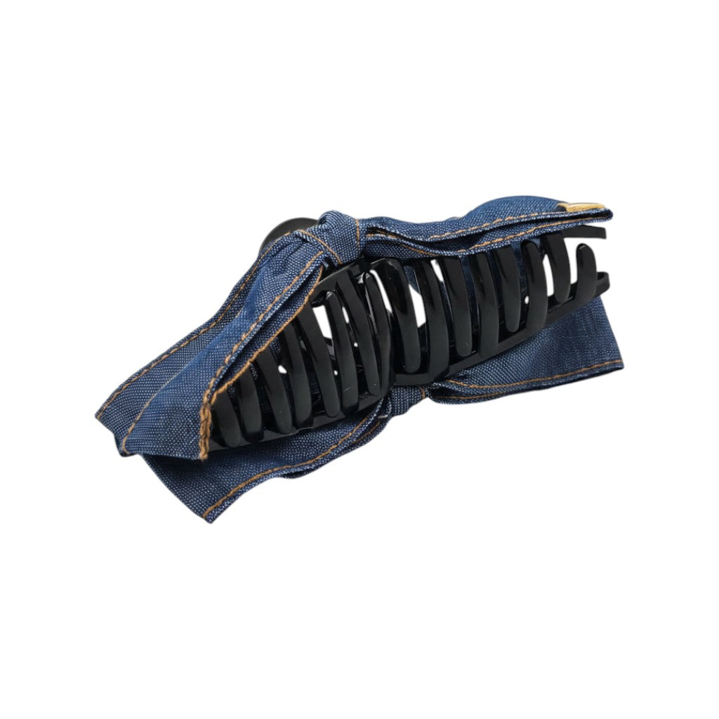 Midnight Bow Hair Claw