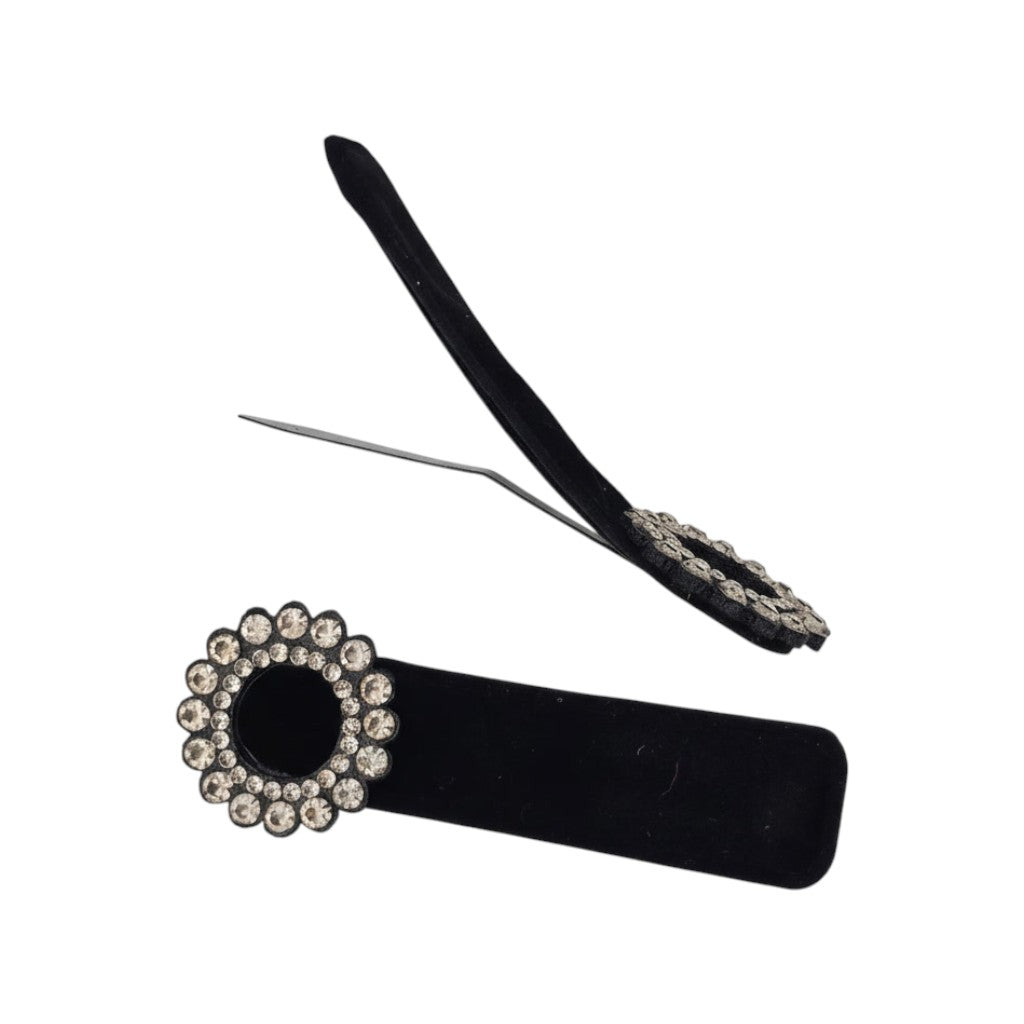 Buckle Glint Snap Hairpins Set