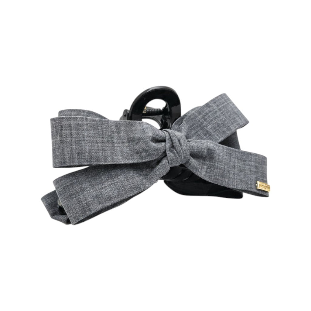 Midnight Bow Hair Claw