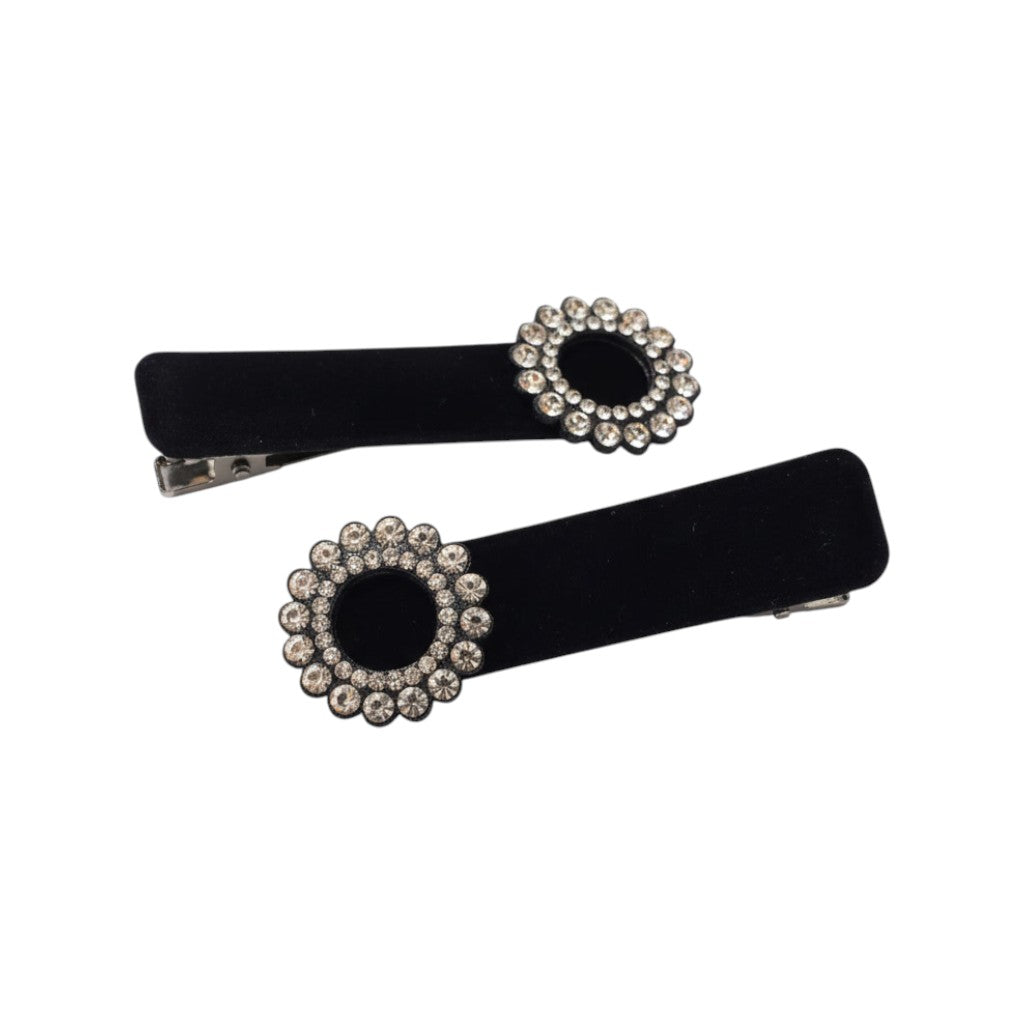 Buckle Glint Snap Hairpins Set