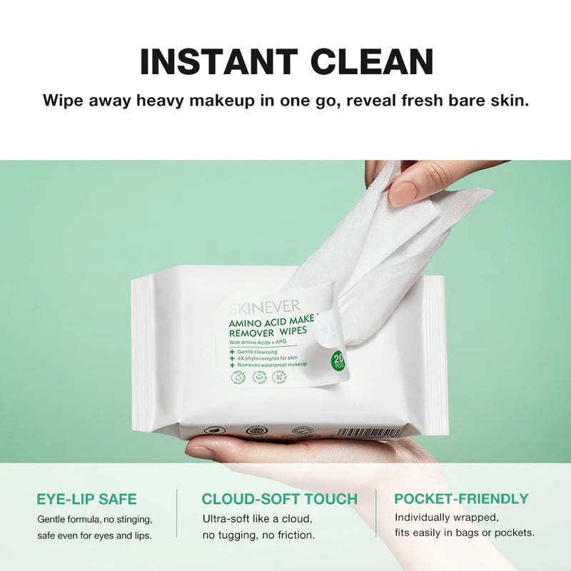 Cleansing Amino Acid Makeup Remover Wipes