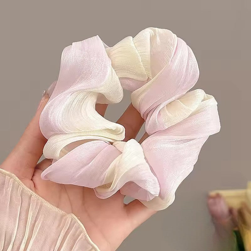 Glossy Satin Hair Scrunchie