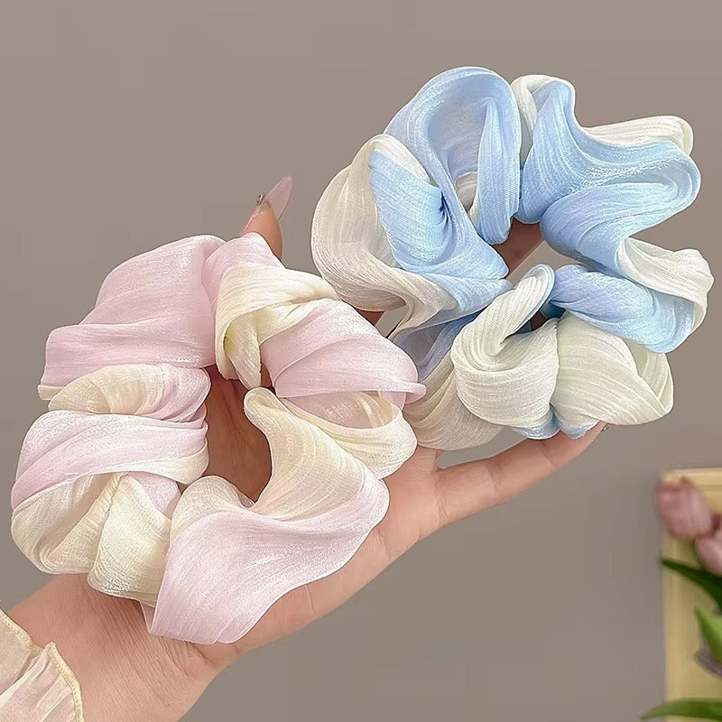 Glossy Satin Hair Scrunchie