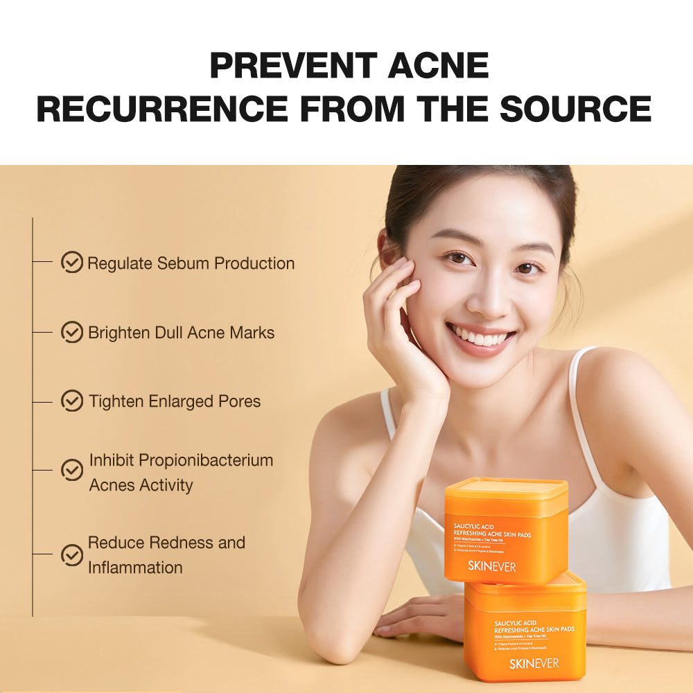 Acne Fighting Salicylic Acid Toner Pads