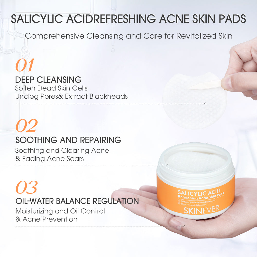 Acne Clearing Salicylic Acid Toner Pads