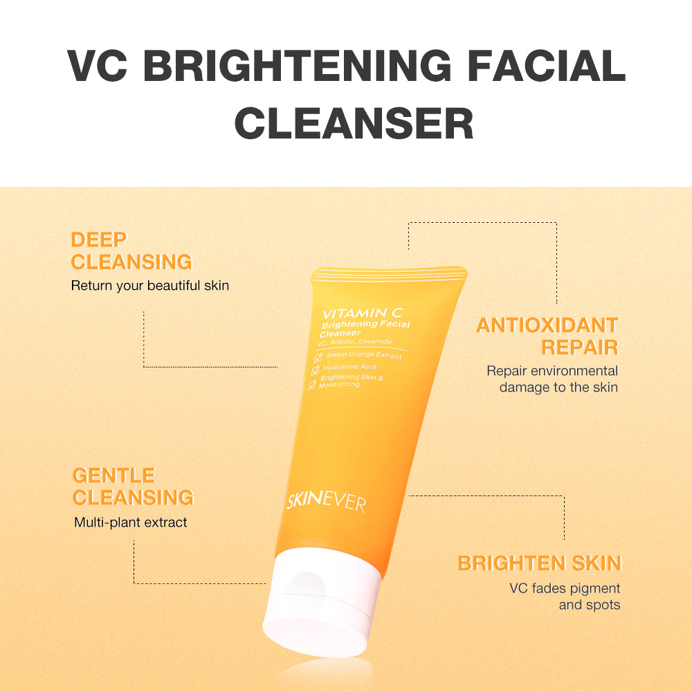 Refreshing Vitamin C Brightening Facial Cleanser